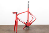 M (Medium) LOOK 695 SR Carbon Rim Brake Road Frameset + Crank + Stem
