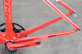 M (Medium) LOOK 695 SR Carbon Rim Brake Road Frameset + Crank + Stem