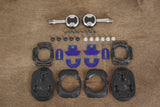 Wahoo Speedplay Zero Stainless Steel Clipless Road Pedals + Cleats