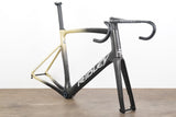 2023 L (Large) Ridley Noah Fast Carbon Disc Brake Road Frameset + Cockpit
