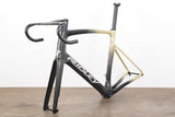 2023 L (Large) Ridley Noah Fast Carbon Disc Brake Road Frameset + Cockpit