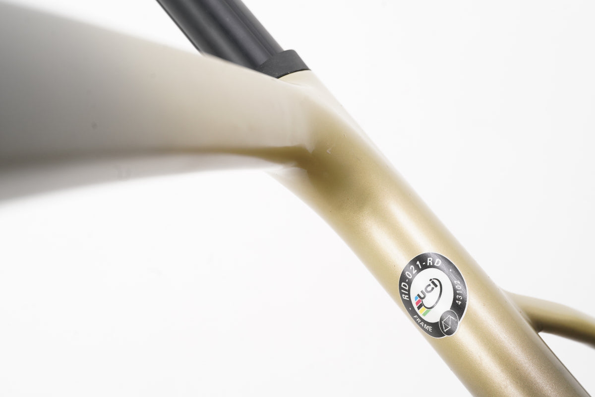 2023 L (Large) Ridley Noah Fast Carbon Disc Brake Road Frameset + Cockpit