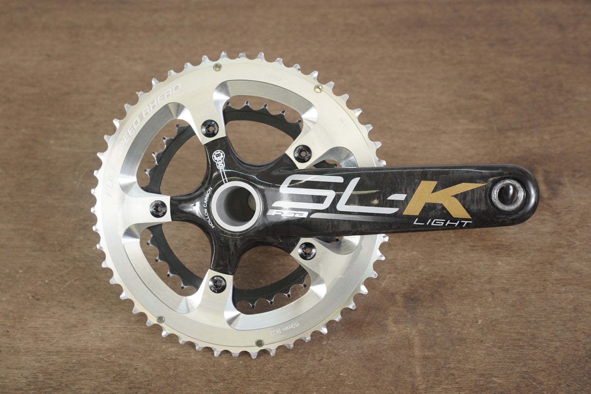 175mm 50/34T BB30 FSA SL-K Light Carbon Road Crankset SLK