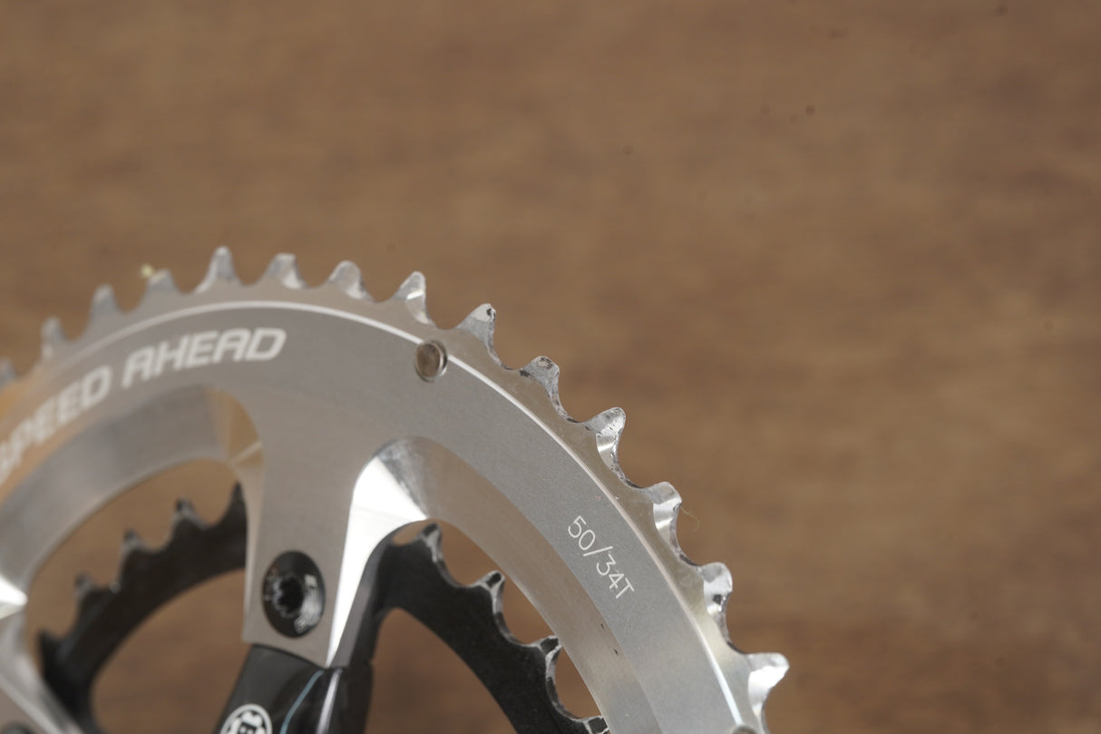 175mm 50/34T BB30 FSA SL-K Light Carbon Road Crankset SLK