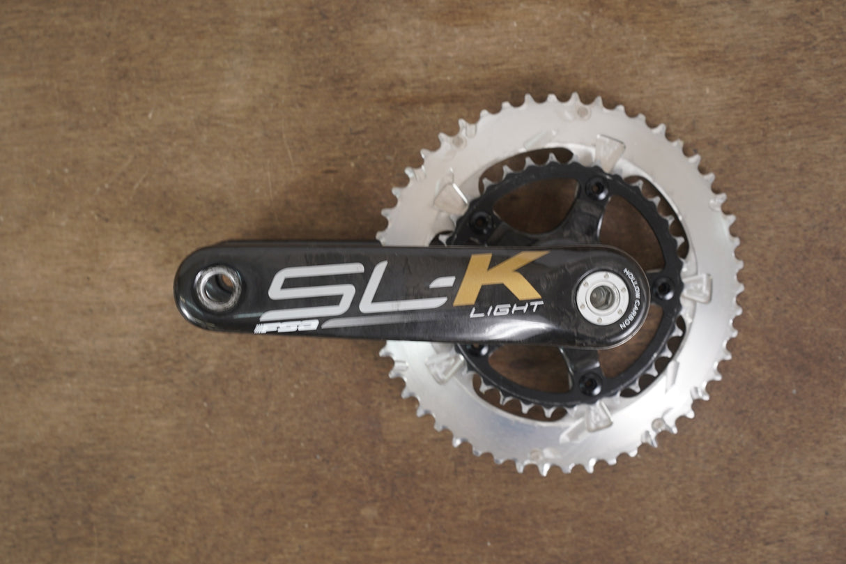 175mm 50/34T BB30 FSA SL-K Light Carbon Road Crankset SLK