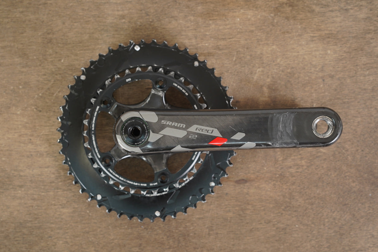 172.5mm 50/34T GXP SRAM Red 22 Carbon Road Crankset