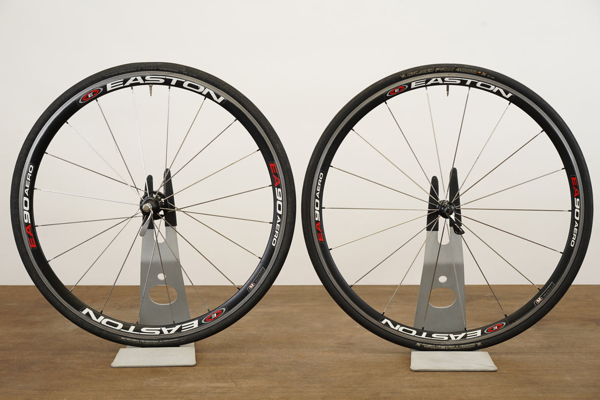 Easton EA90 Aero Alloy Clincher Rim Brake Wheelset Campagnolo 11 Speed EA 90