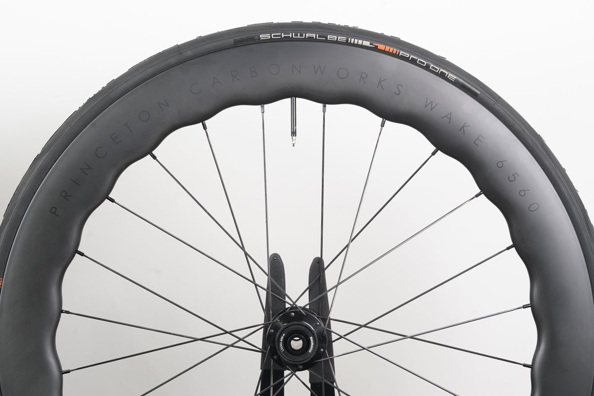Princeton CarbonWorks Wake 6560 Blur 633 Disc Tune Tubeless Carbon Disc Wheelset