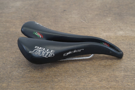 132mm Selle SMP Glider Stainless Steel Rail Road Saddle 306g