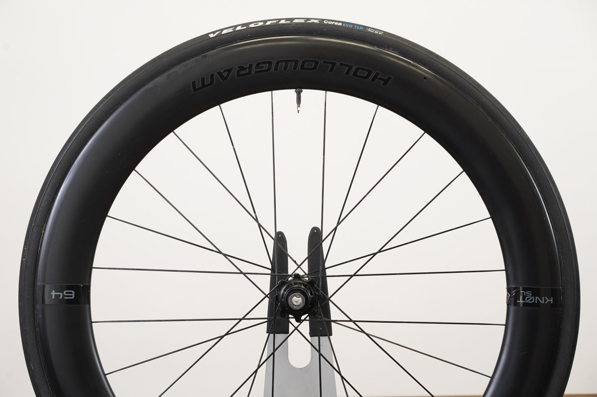 Cannondale HollowGram Knot SL 65 Carbon Tubeless Disc Brake Wheelset XDR 12 Speed