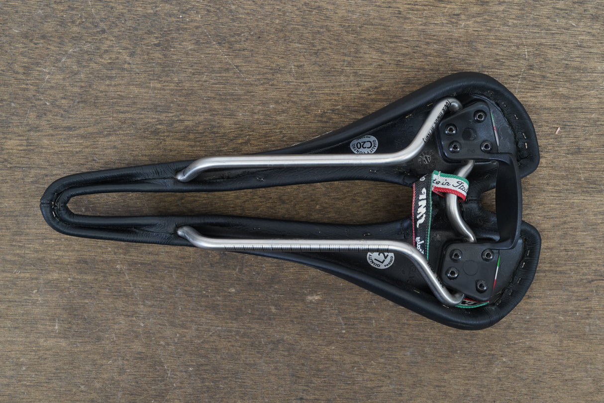 132mm Selle SMP Glider Stainless Steel Rail Road Saddle 306g