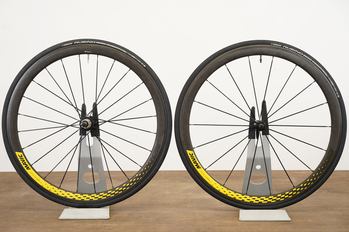 Mavic Cosmic Pro Carbone SL Clincher Rim Brake Wheelset Campagnolo 11 Speed