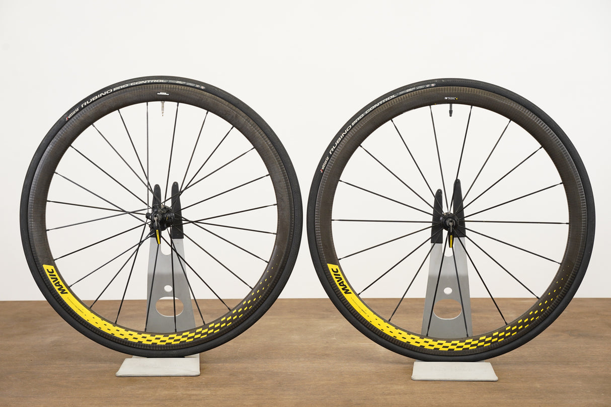 Mavic Cosmic Pro Carbone SL Clincher Rim Brake Wheelset Campagnolo 11 Speed