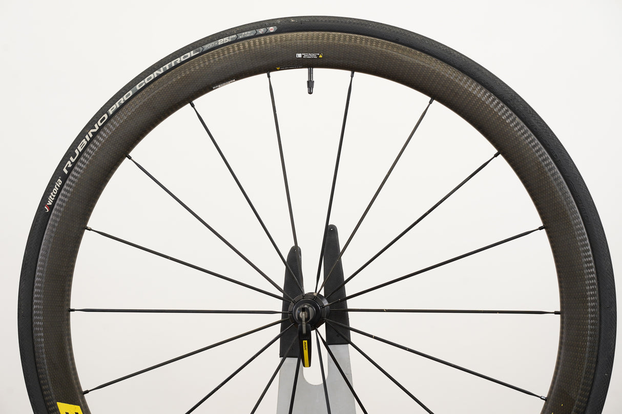 Mavic Cosmic Pro Carbone SL Clincher Rim Brake Wheelset Campagnolo 11 Speed