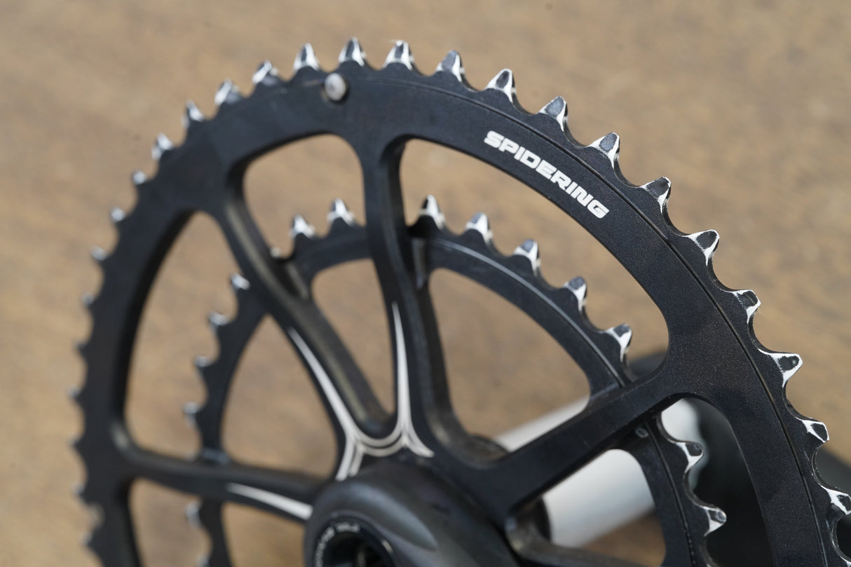 172.5mm 52/36T BB30 Cannondale Si Spidering Hollowgram Road Crankset 618g