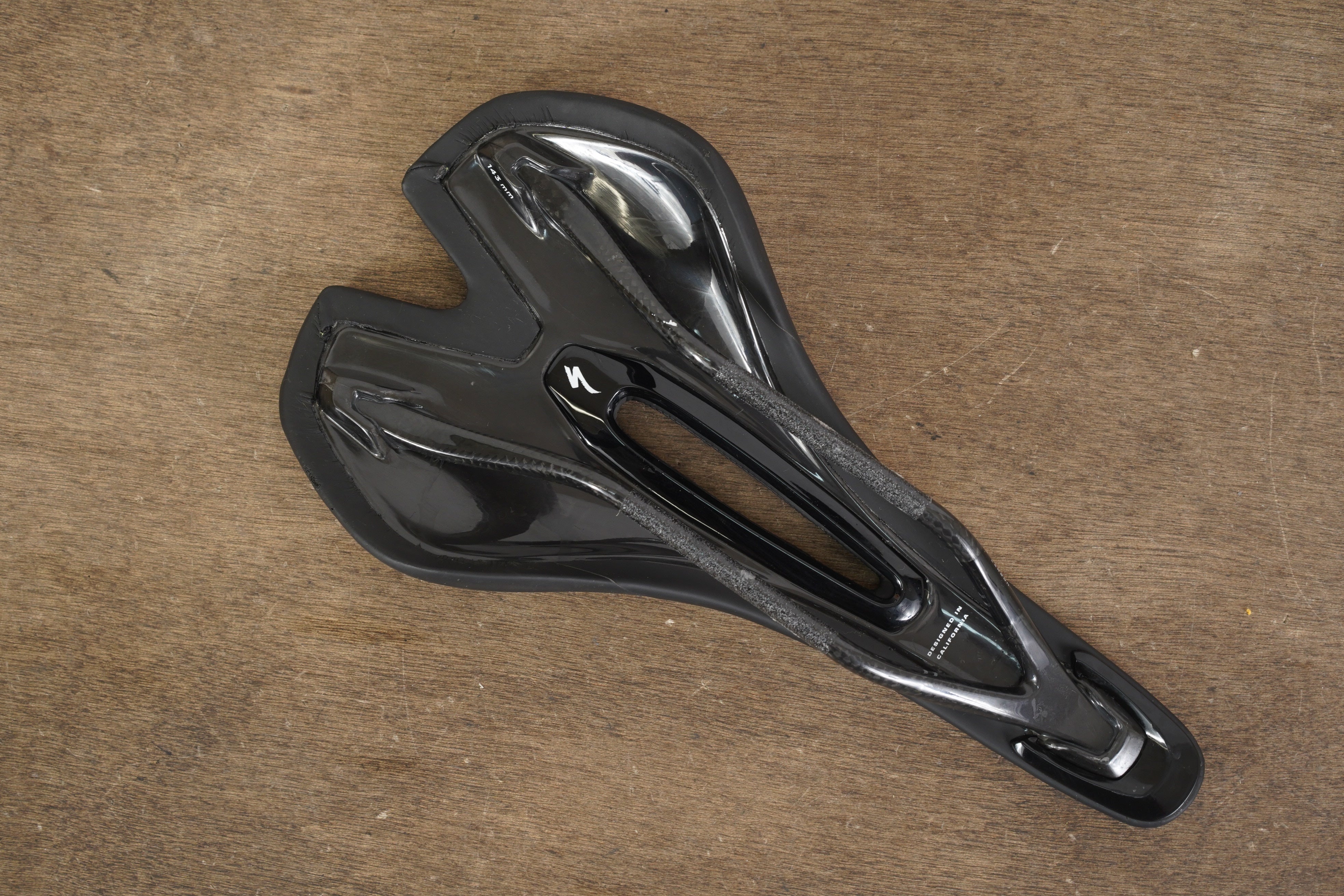 パーツ SPECIALIZED S-Works TOUPE Carbon 143mm Specialized Toupe S-Works fact Carbon Rail Saddle: 143mm