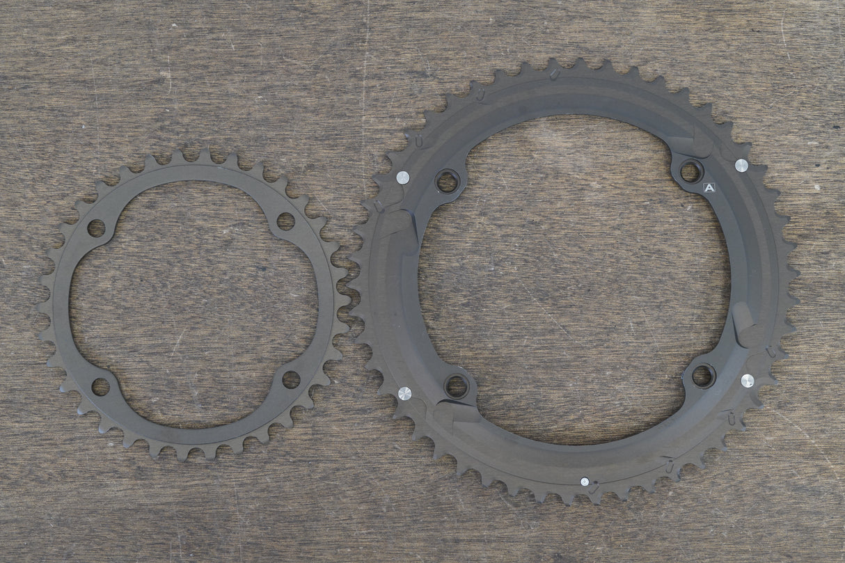 NEW 50/34T 4 Bolt Campagnolo 11 Speed Chainrings
