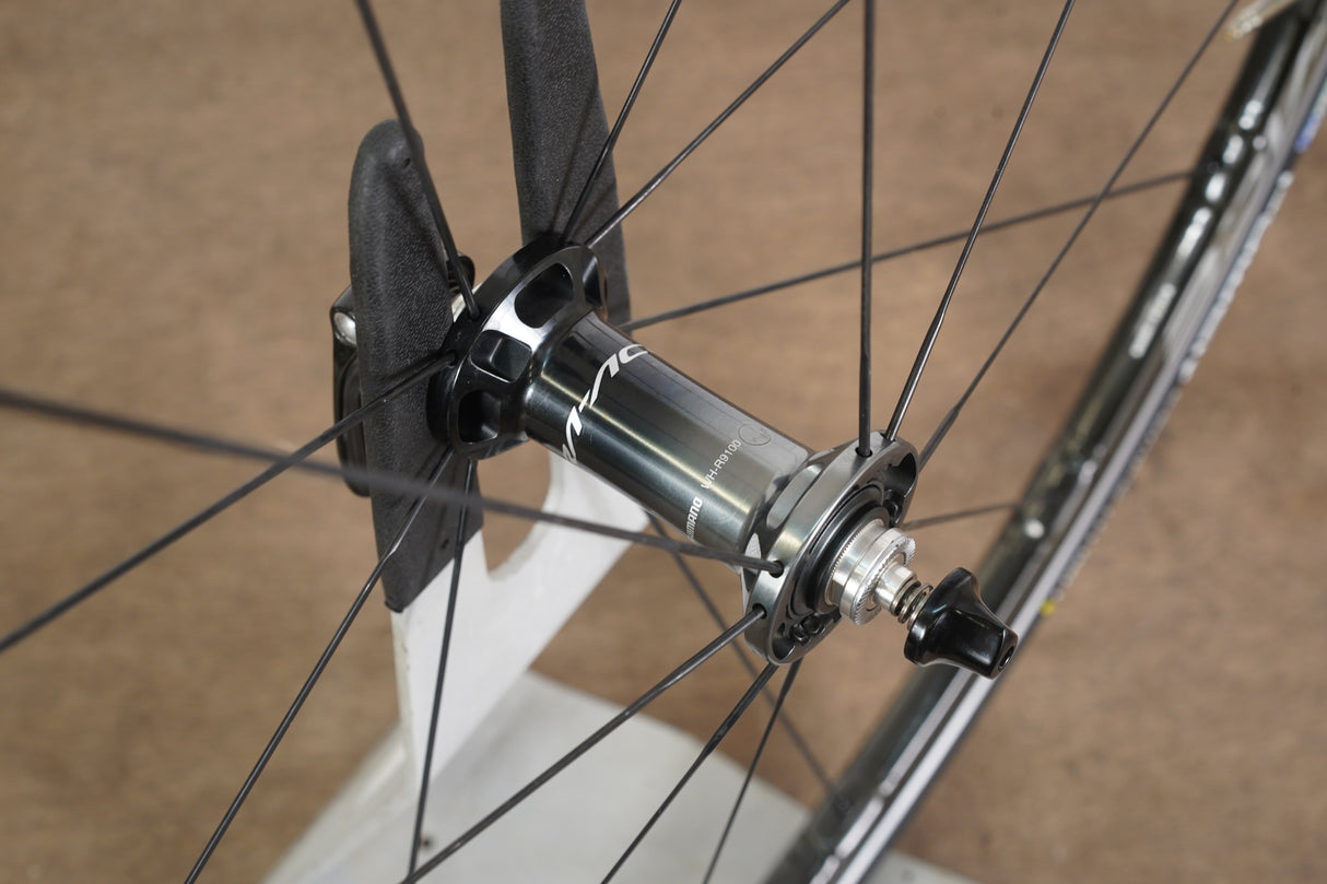Shimano Dura-Ace WH-R9100 C24 Carbon Clincher Rim Brake Wheelset 11 Speed
