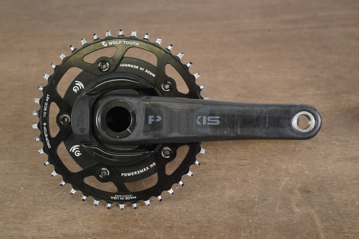 172.5mm 42T 1x M30 Praxis Works Zayante Power2Max Power Meter Road Crankset