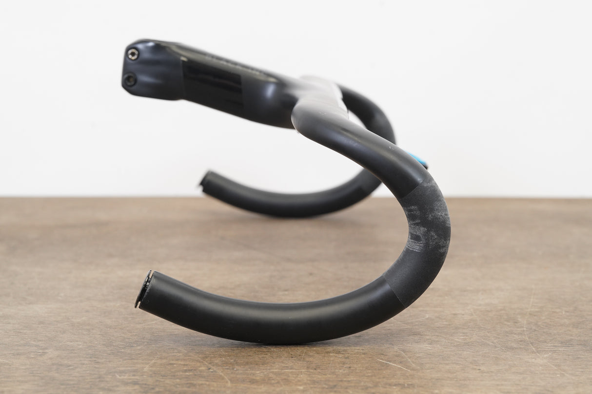 40cm 120mm -6 Degree Black Inc. Carbon Barstem Handlebar + Mount 1 1/8"