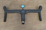 40cm 120mm -6 Degree Black Inc. Carbon Barstem Handlebar + Mount 1 1/8"
