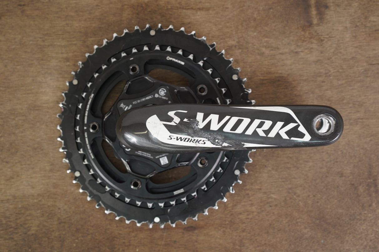 170mm 54/42T BB30 Specialized S-WORKS Quarq Power Meter Carbon Crankset