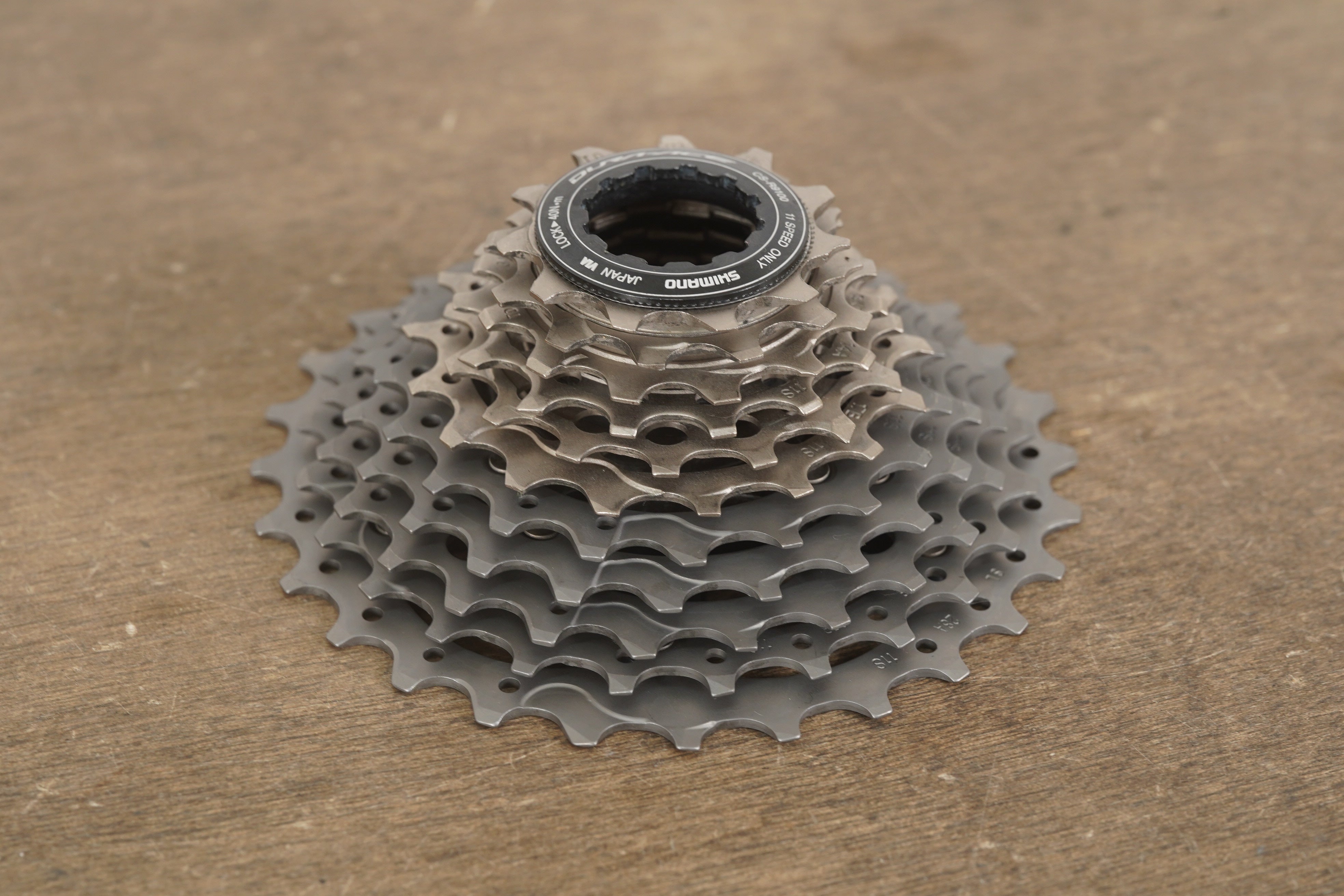 11-28T Shimano Dura-Ace CS-R9100 11 Speed Road Cassette 196g 9100