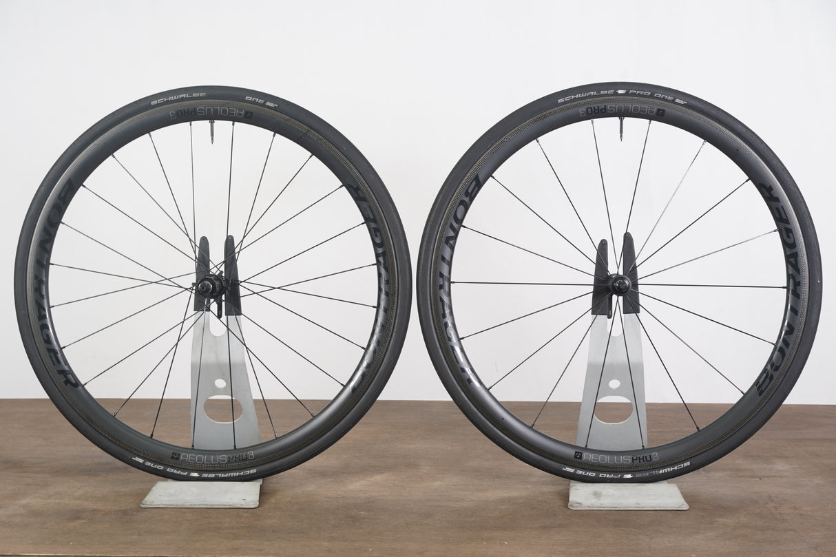 Bontrager Aeolus Pro 3 TLR Carbon Tubeless Clincher Rim Brake Wheelset 11 Speed