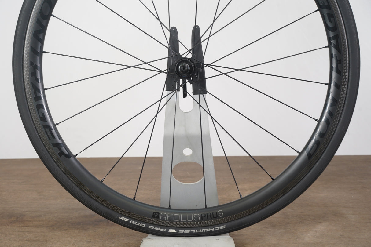 Bontrager Aeolus Pro 3 TLR Carbon Tubeless Clincher Rim Brake Wheelset 11 Speed