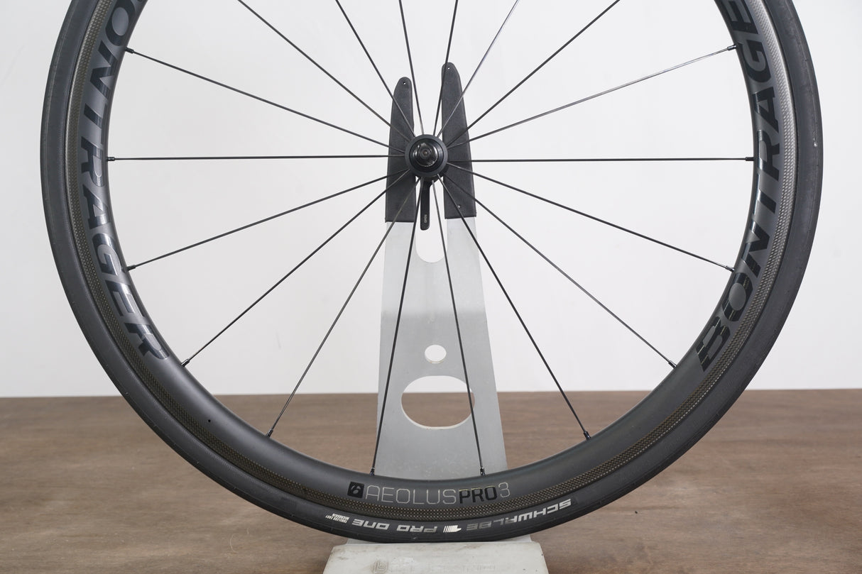 Bontrager Aeolus Pro 3 TLR Carbon Tubeless Clincher Rim Brake Wheelset 11 Speed