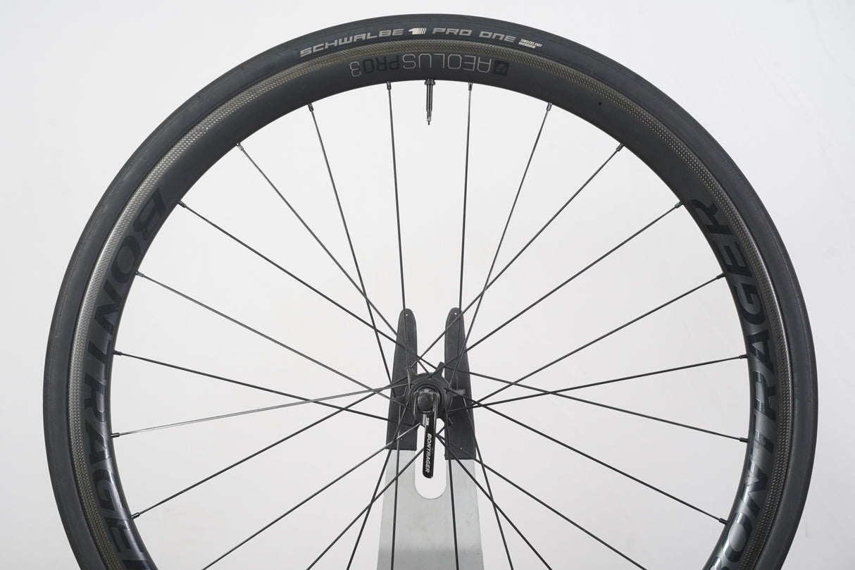 Bontrager Aeolus Pro 3 TLR Carbon Tubeless Clincher Rim Brake Wheelset 11 Speed