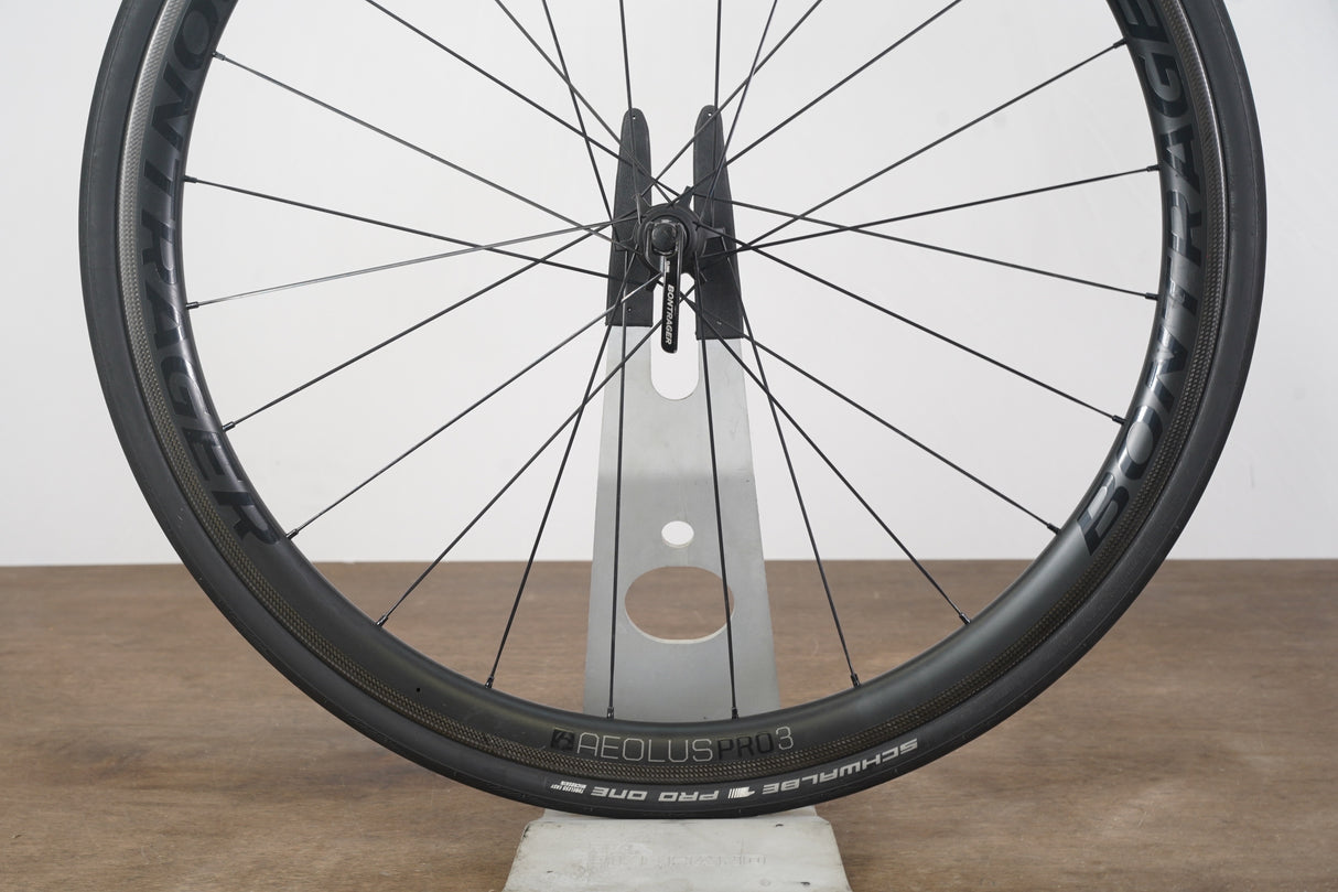 Bontrager Aeolus Pro 3 TLR Carbon Tubeless Clincher Rim Brake Wheelset 11 Speed