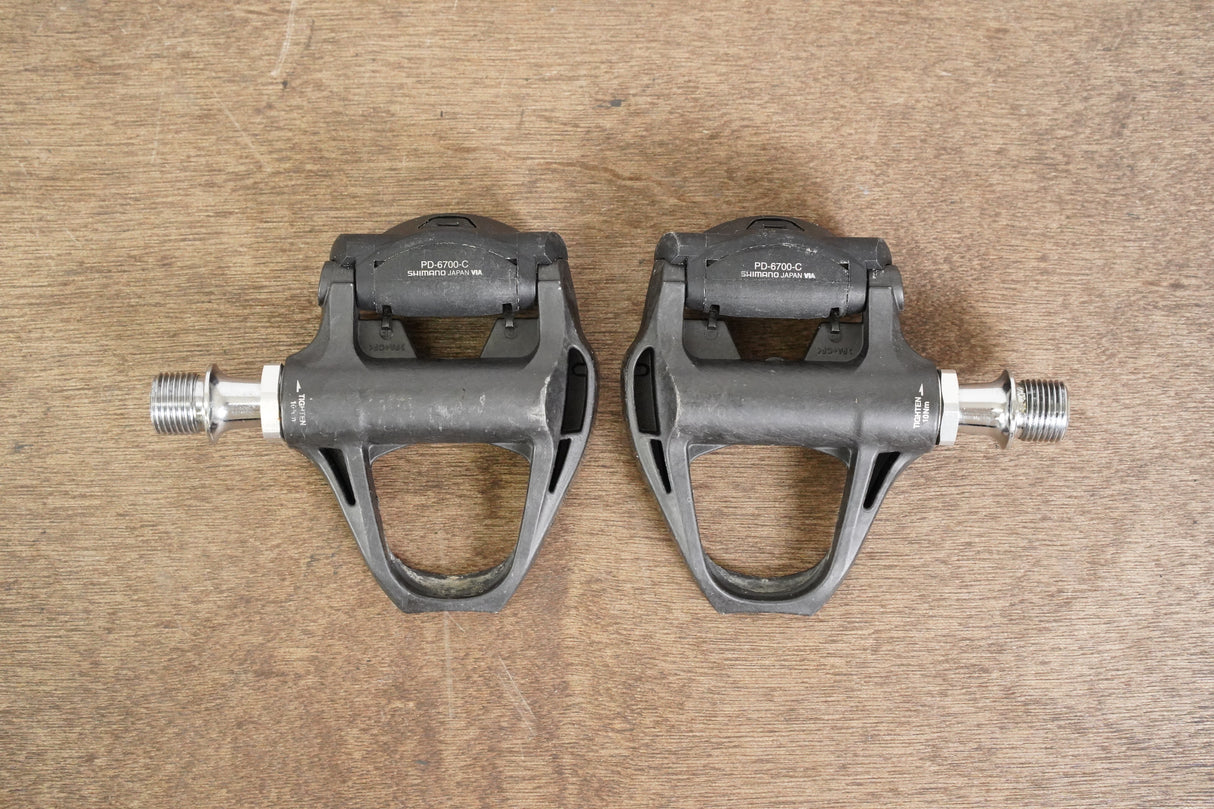 Shimano Ultegra PD-6700-C SPD-SL Carbon Clipless Road Pedals 257g