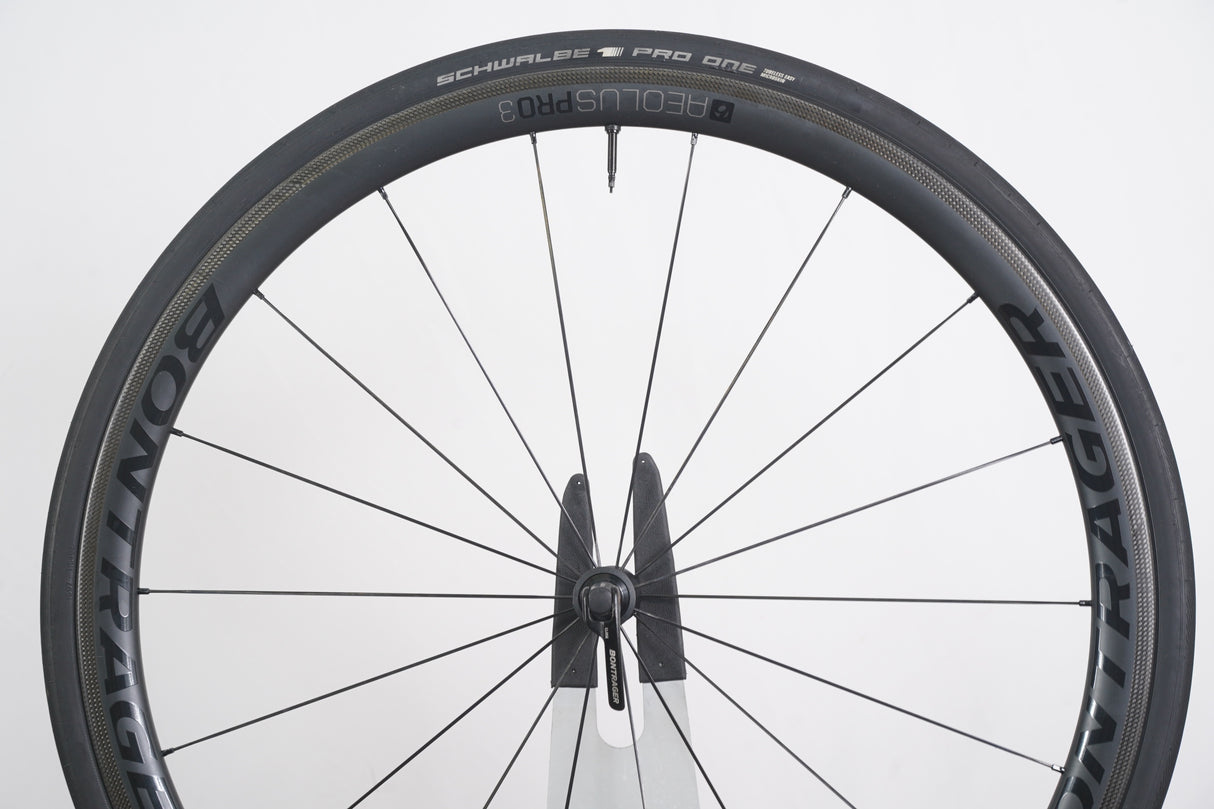 Bontrager Aeolus Pro 3 TLR Carbon Tubeless Clincher Rim Brake Wheelset 11 Speed