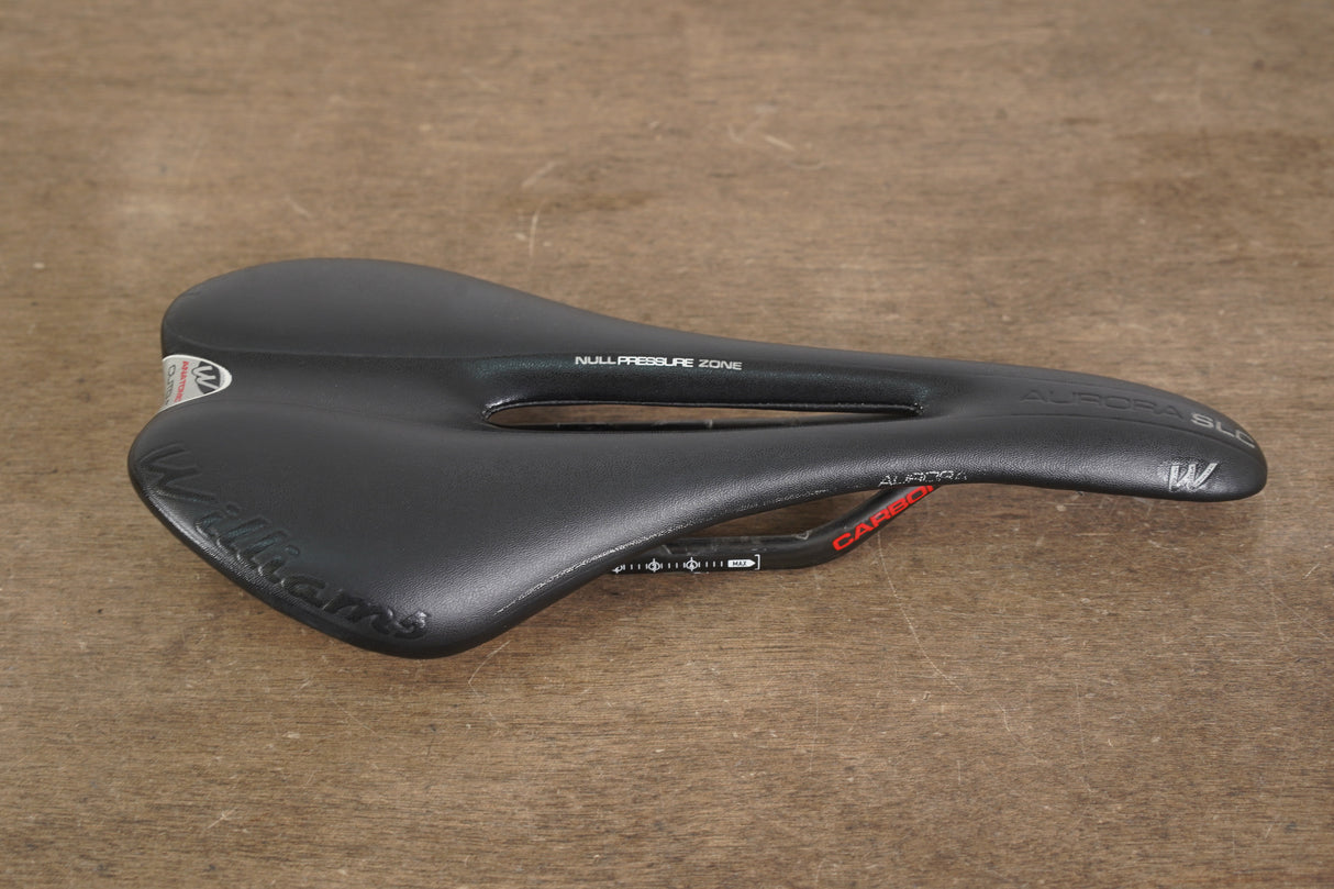 132mm Williams Aurora SLC Carbon Road Saddle