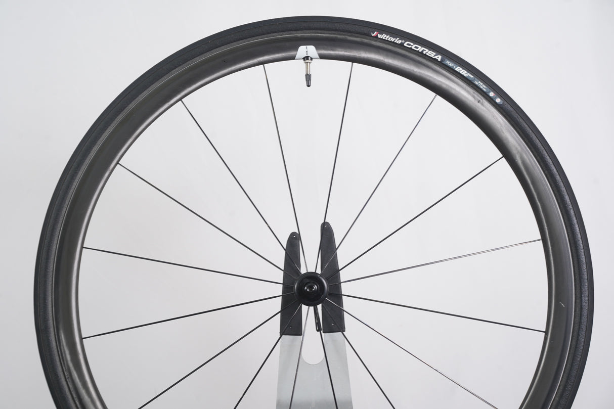 *Damaged* Giant SLR 0 Carbon Tubeless Clincher Rim Brake Wheelset 11 Speed SLR0