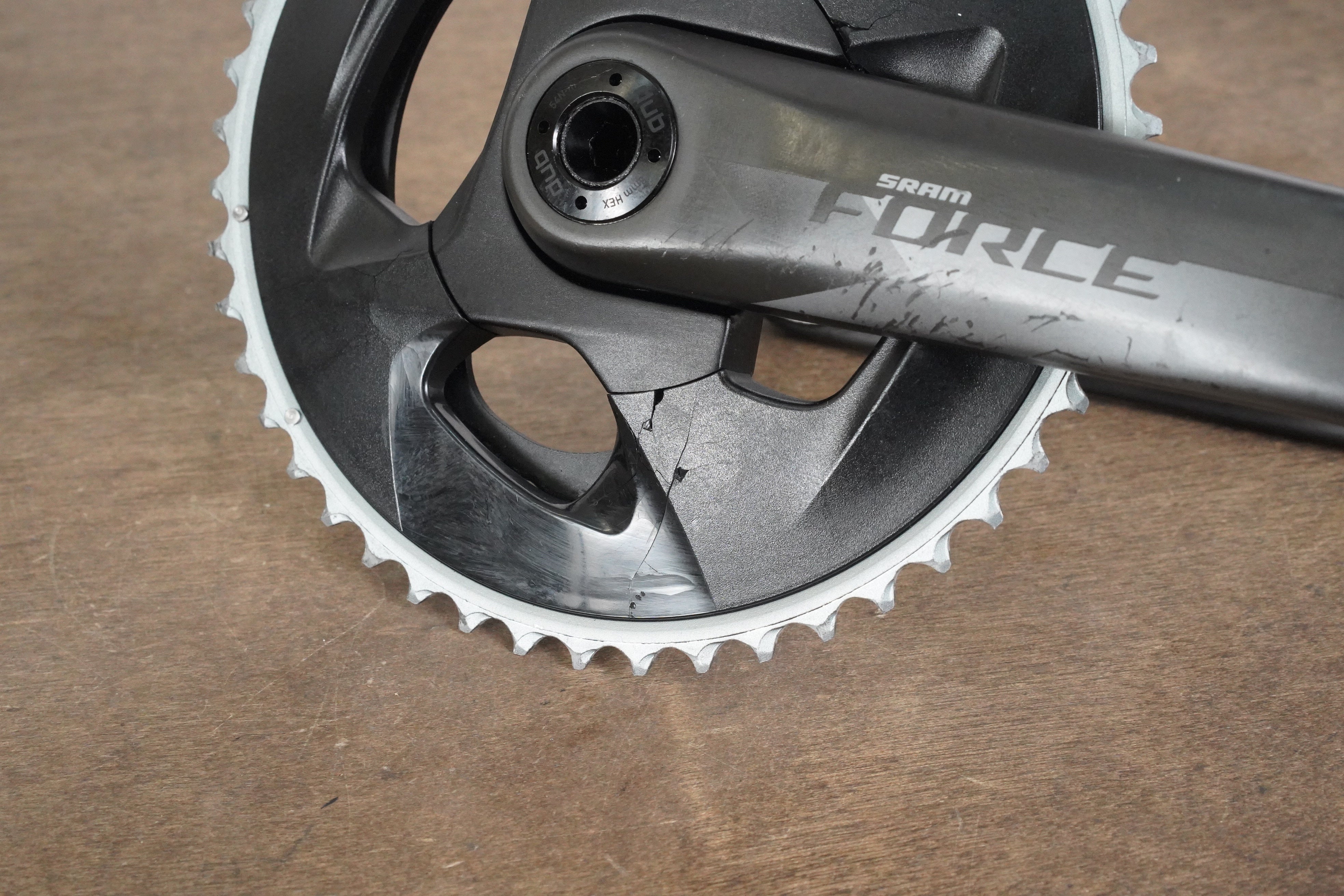 175mm 48/35T DUB SRAM Force AXS 12 Speed Road Crankset – Elevate
