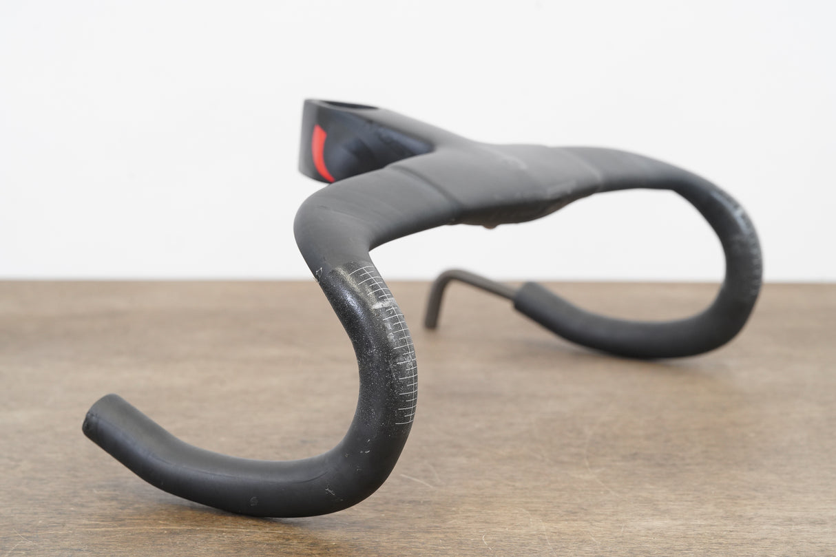 38cm 100mm Pinarello MOST Talon Ultra Carbon Integrated Barstem Handlebar 1 1/8"