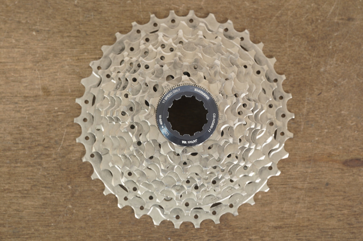 11-34T Shimano Ultegra CS-HG800-11 11 Speed Cassette 334g