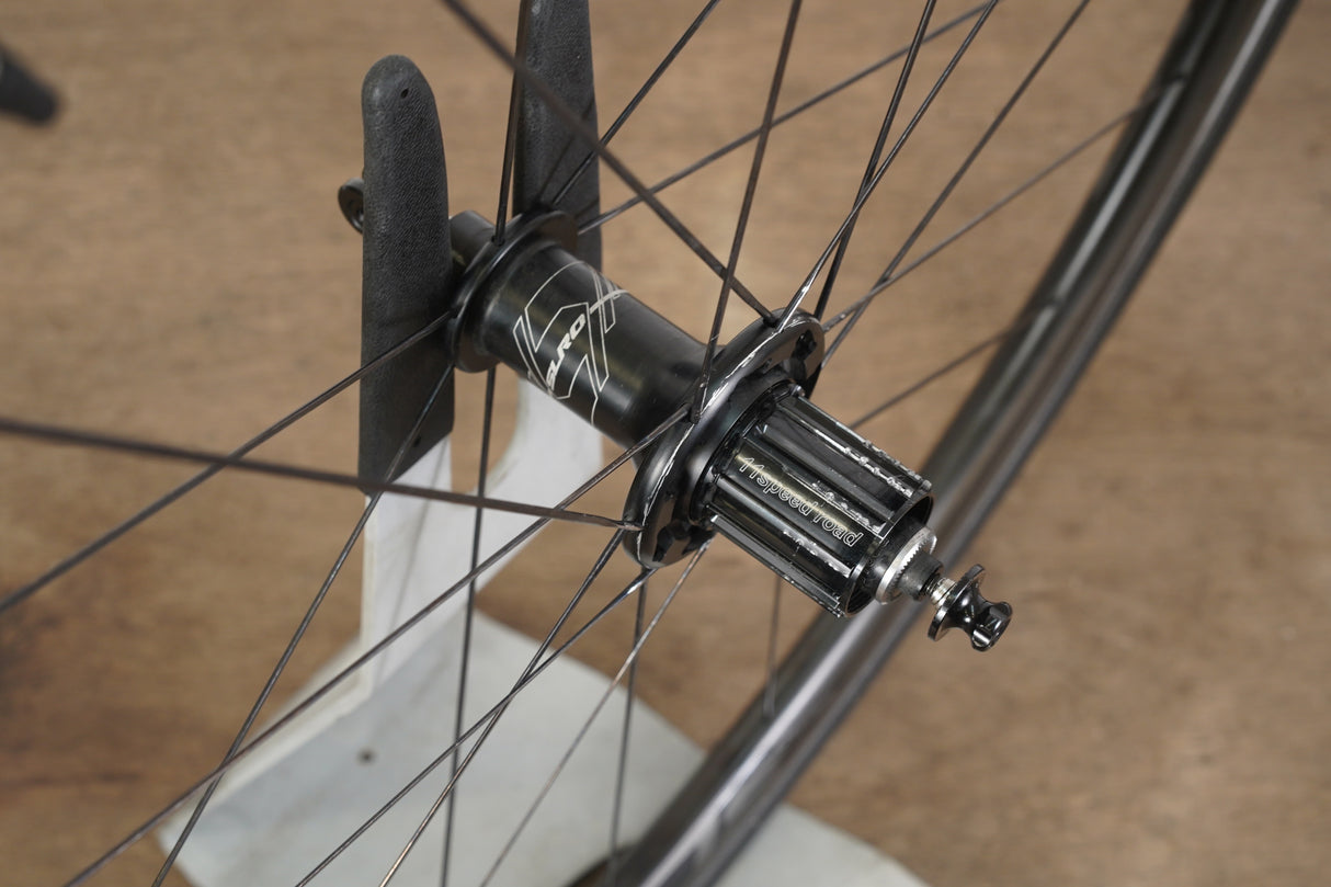 *Damaged* Giant SLR 0 Carbon Tubeless Clincher Rim Brake Wheelset 11 Speed SLR0