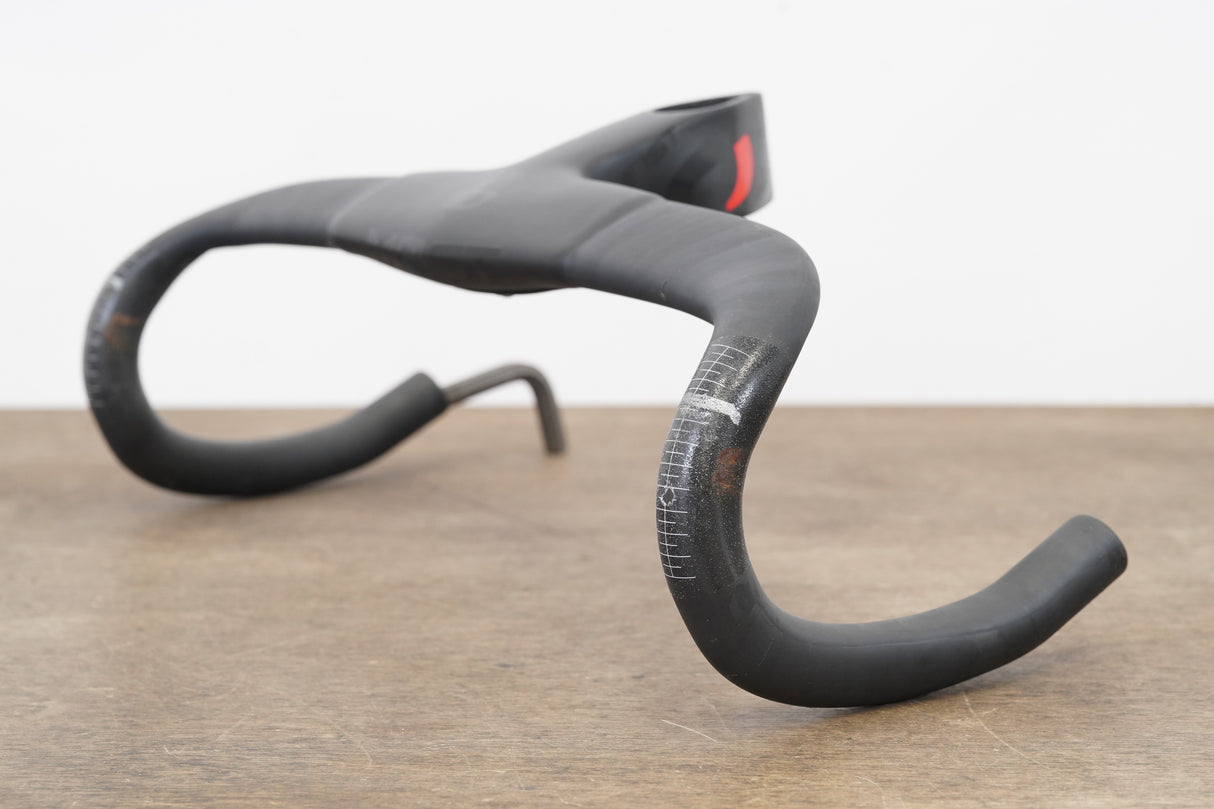 38cm 100mm Pinarello MOST Talon Ultra Carbon Integrated Barstem Handlebar 1 1/8"