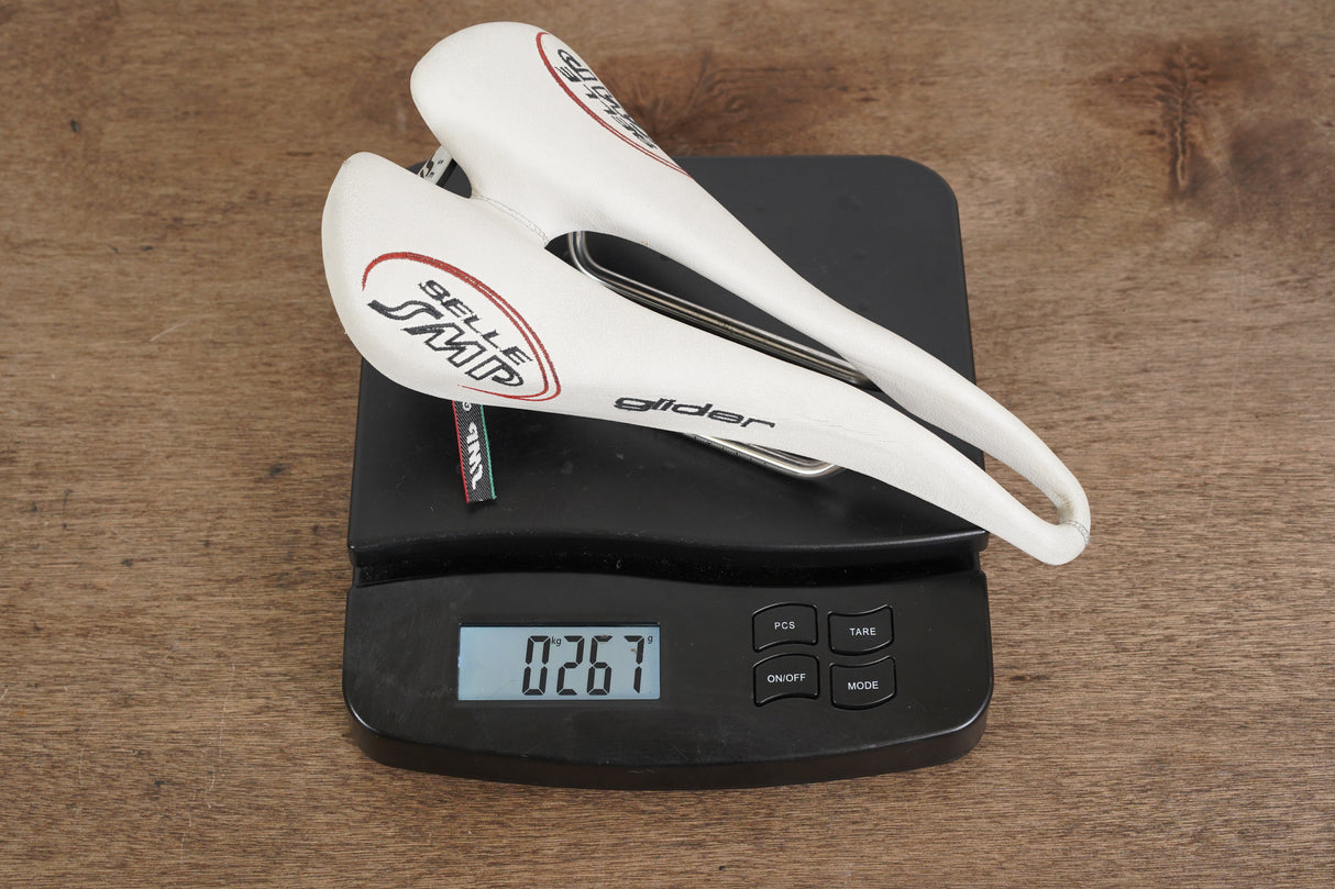 136mm Selle SMP Glider Stainless Steel Rail Road Saddle 267g