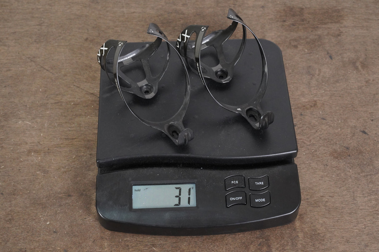 (2) Bontrager XXX Carbon Water Bottle Cages 31g