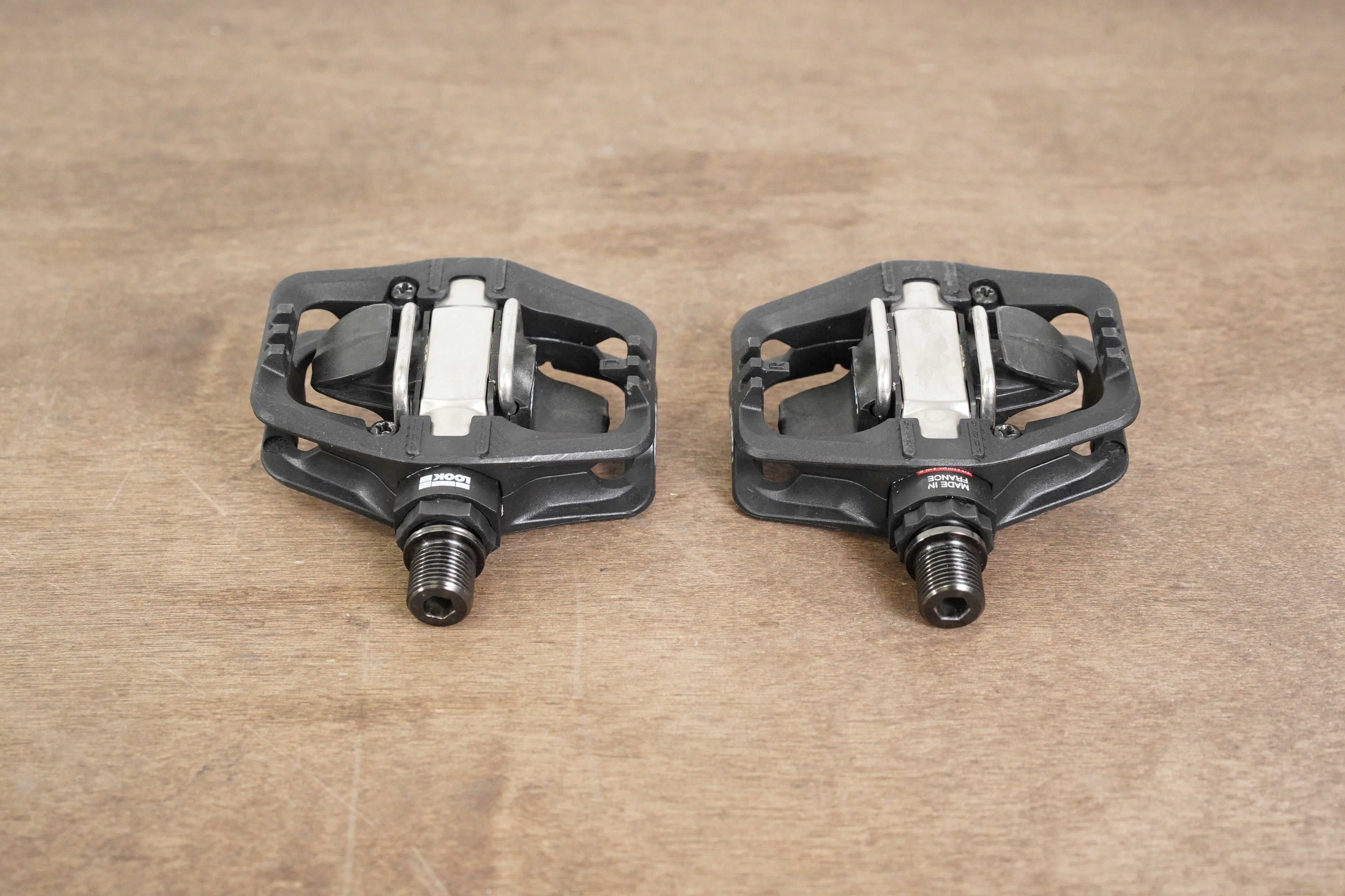 LOOK S Track Alloy Clipless CX Gravel MTB Pedals Cage 320g