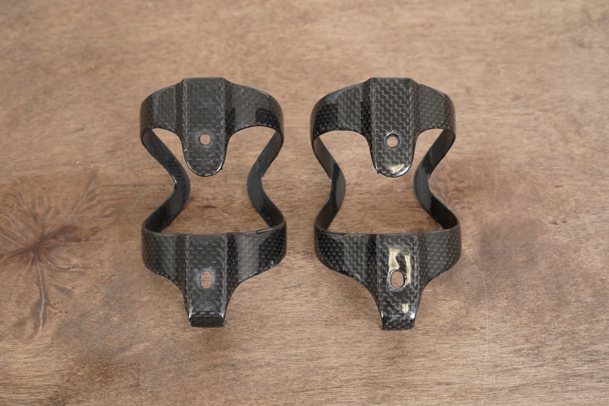 (2) Carbon Water Bottle Cages 51g