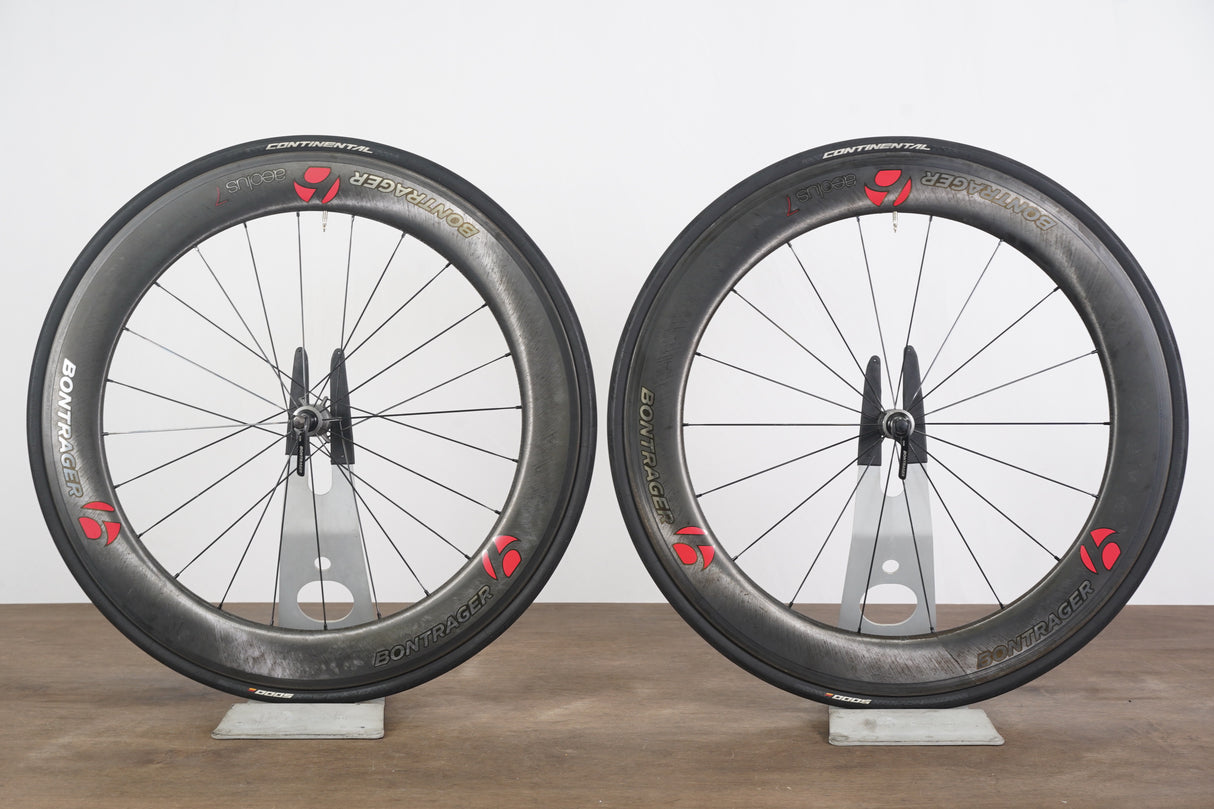 Bontrager Aeolus 7 Carbon Clincher Rim Brake Wheelset SRAM XDR 12 Speed