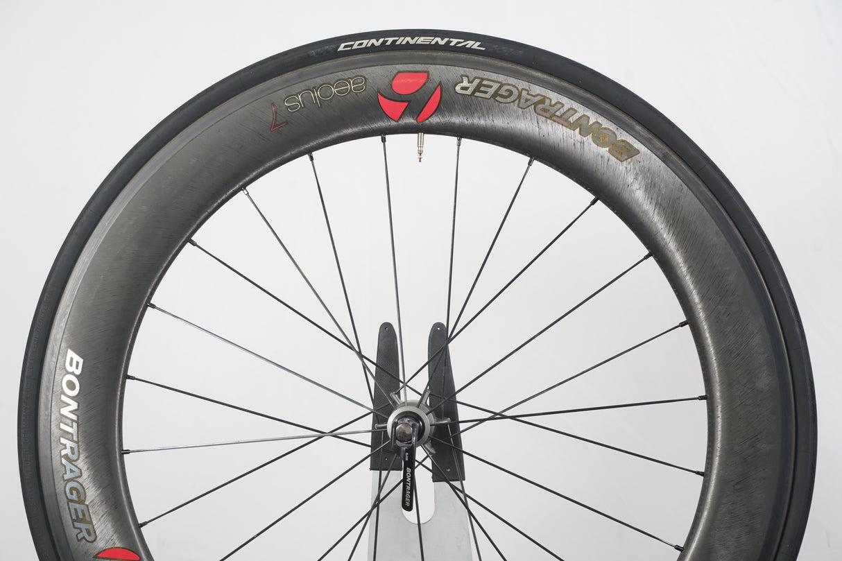 Bontrager Aeolus 7 Carbon Clincher Rim Brake Wheelset SRAM XDR 12 Speed