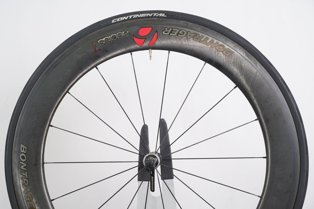 Bontrager Aeolus 7 Carbon Clincher Rim Brake Wheelset SRAM XDR 12 Speed
