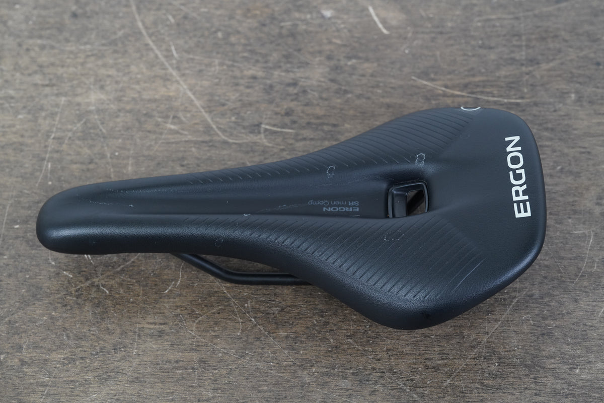 132mm Ergon SR Men Comp TiNox Rail Road Saddle 272g