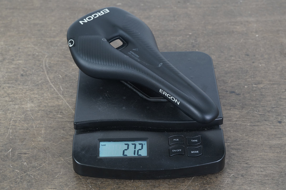 132mm Ergon SR Men Comp TiNox Rail Road Saddle 272g
